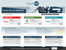 Tablet Screenshot of huur.nl